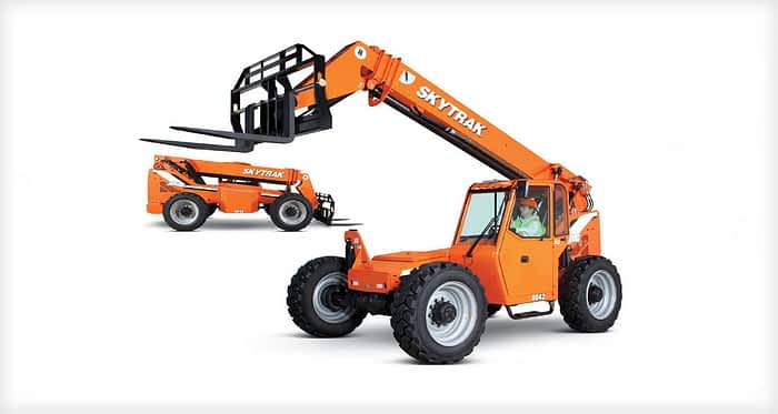 8k Skytrak Telehandler. Virginia Equipment Rental Atlantic Lift Systems