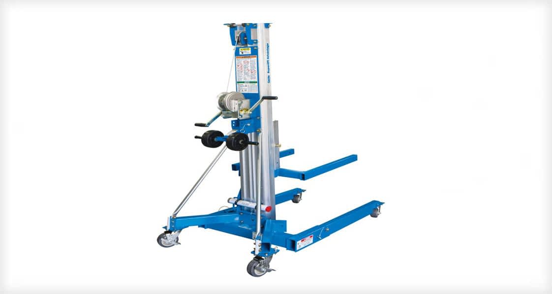 Material Lift 10' Manual Atlantic Lift Systems