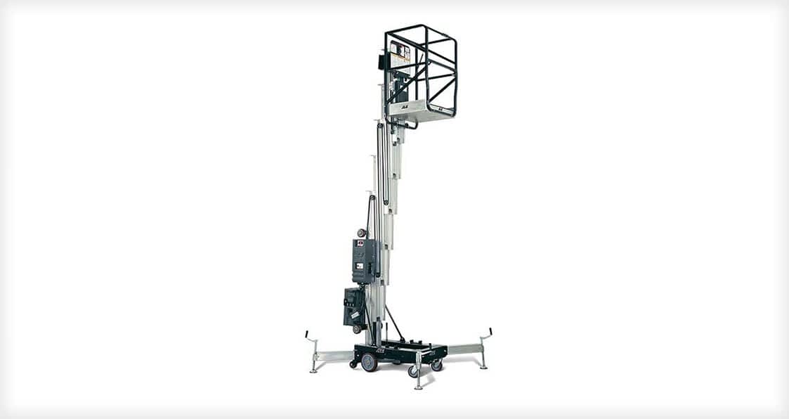 36' Push Around Vertical Man Lift Rentals Aerial Lifts Atlantic
